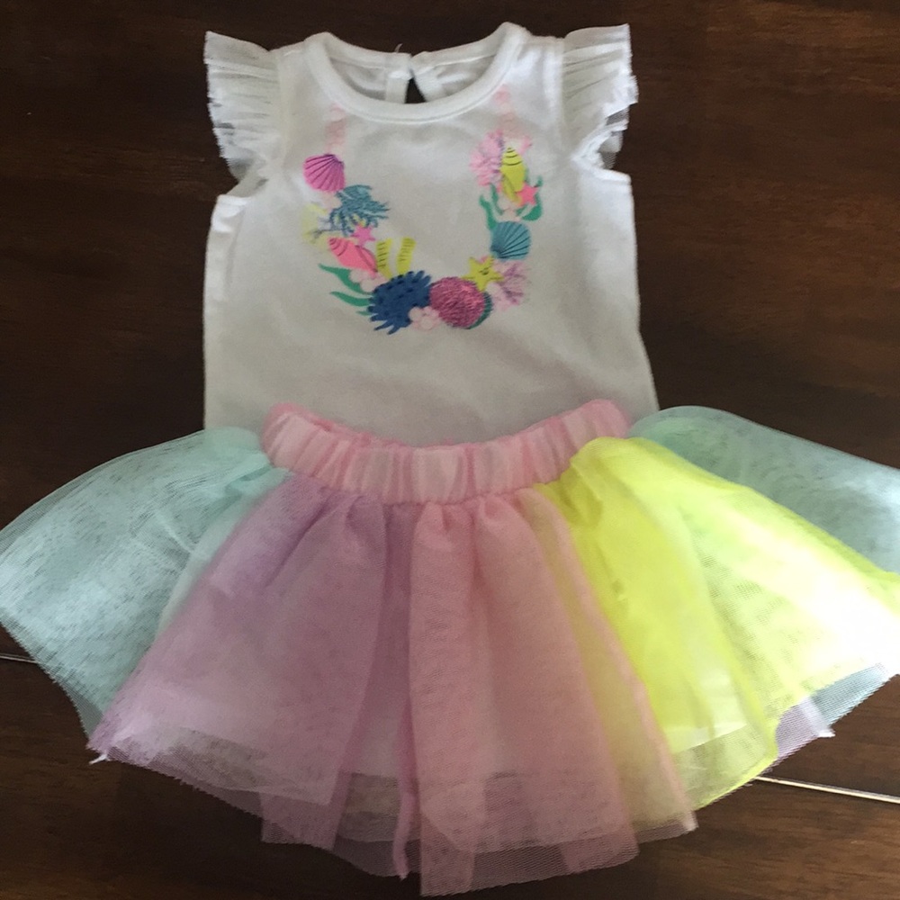 Mermaid cat & jack outfit